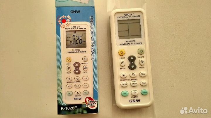 Пульт для кондиционера универсальный