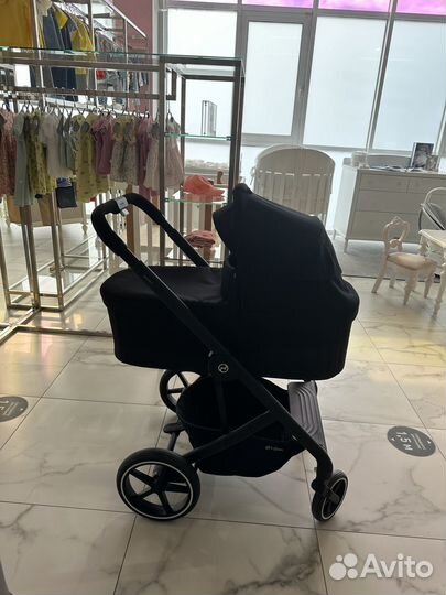 Коляска cybex balios s lux 3 в 1 deep black