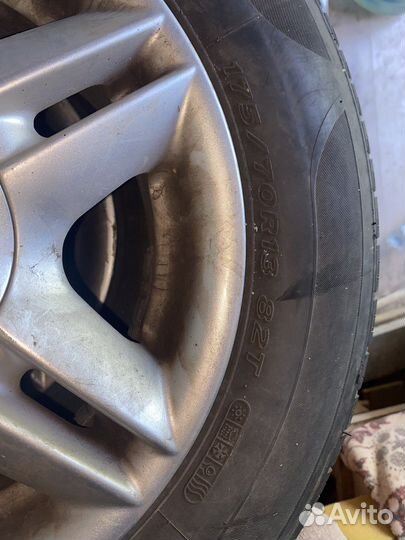 Колеса с литыми дисками