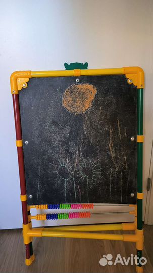 Мольберт детский двухсторонний