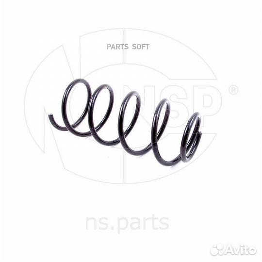 NSP0196407752 Пружина подвески chevrolet lacetti 0