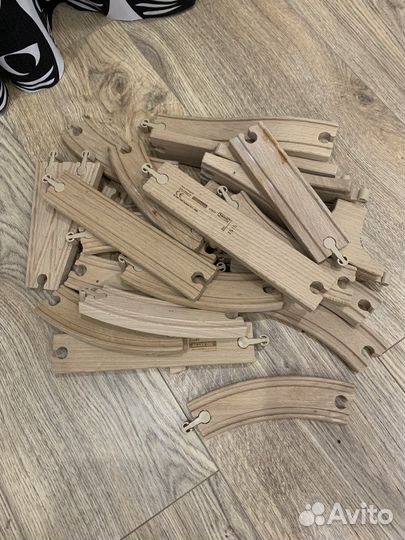 Деревянная железная дорога IKEA