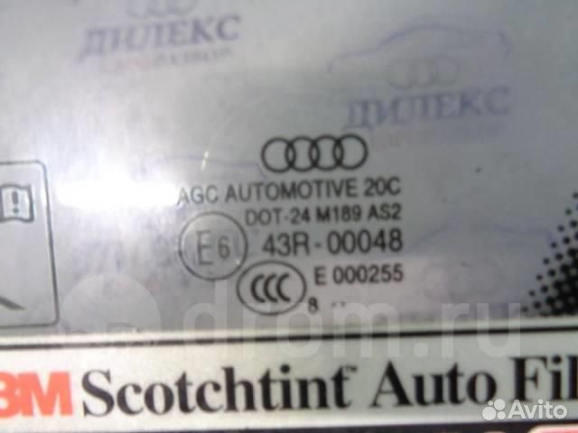 Стекло кузовное глухое правое Audi A4 (B8) 2007-2