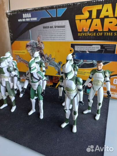 Фигурки звездные войны (star wars) clone wars
