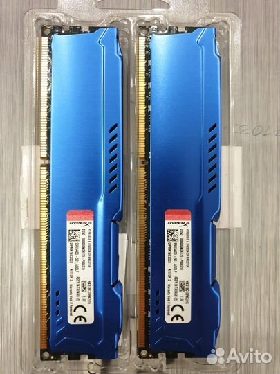Оперативная память kingston HyperX fury ddr3