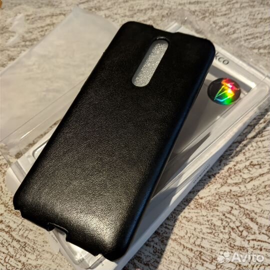 Чехол-флип для Mi 9T/Pro Melkco черный