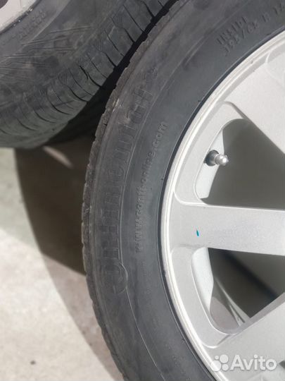 Колеса в сборе r15 летние
