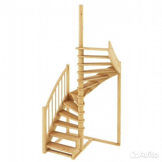 Лестница из сосны «К-005м/1»