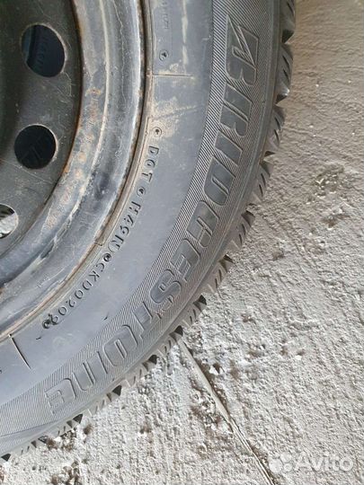 Зимние колеса r15 blizzak 195/65r15