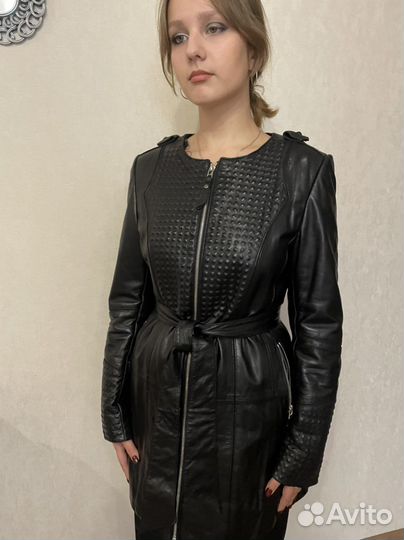 Куртка кожаная женская