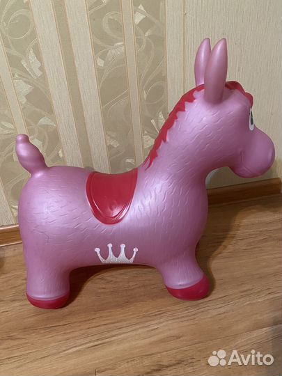 Резиновый ослик прыгун