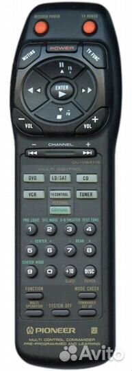 Пульт аналог Pioneer AXD7124 AXD7136