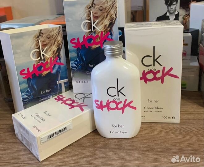 Туалетная вода Calvin klein one shock for her l