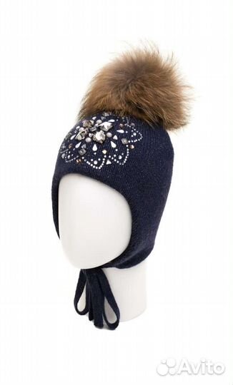 Шапка зимняя Maxval для девочки 50 52