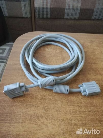 Кабели для монитора: VGA/svga, hdmi, AWM 5 м