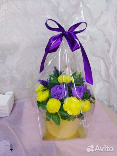 Букеты из мыла ручной работы