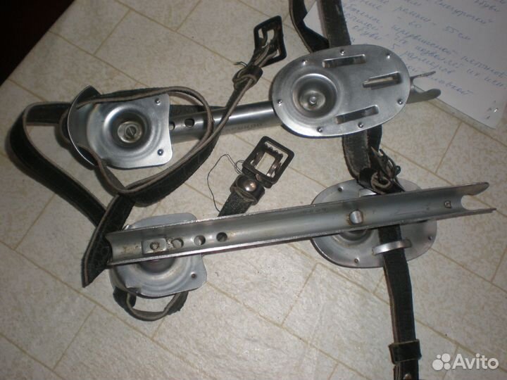 Коньки - полозья СССР 60-х. Винтаж