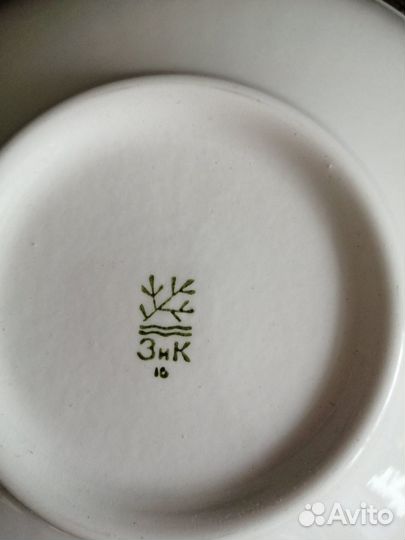 Набор тарелок+салатник д/пельмени/салаты, Конаково