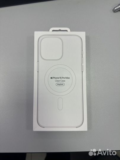 Чехол Apple iPhone 15 Pro Max Clear Case MagSafe