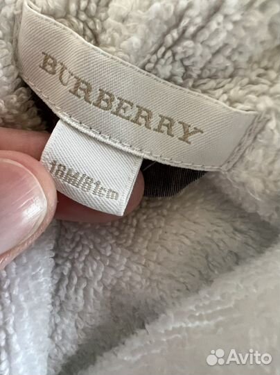 Burberry халат детский 1,5 года
