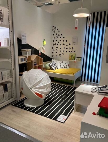 Детские кресло/ Икея/ Вращающийся