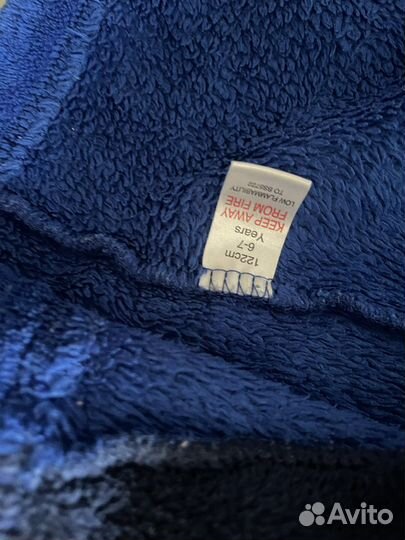 Флисовый халат Челси львенок для мальчика Chelsea