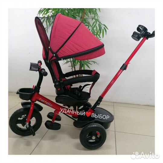 Новый велосипед-коляска Фарфелло (разворот на 360)