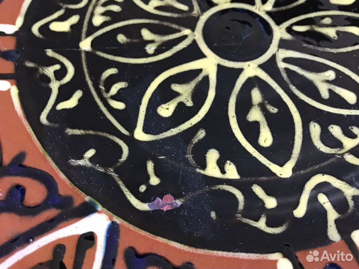 Блюдо глиняное Самарканд