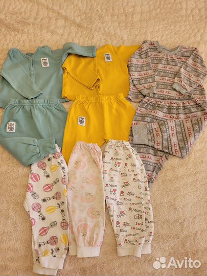 Одежда пакетом для девочки от 68-80