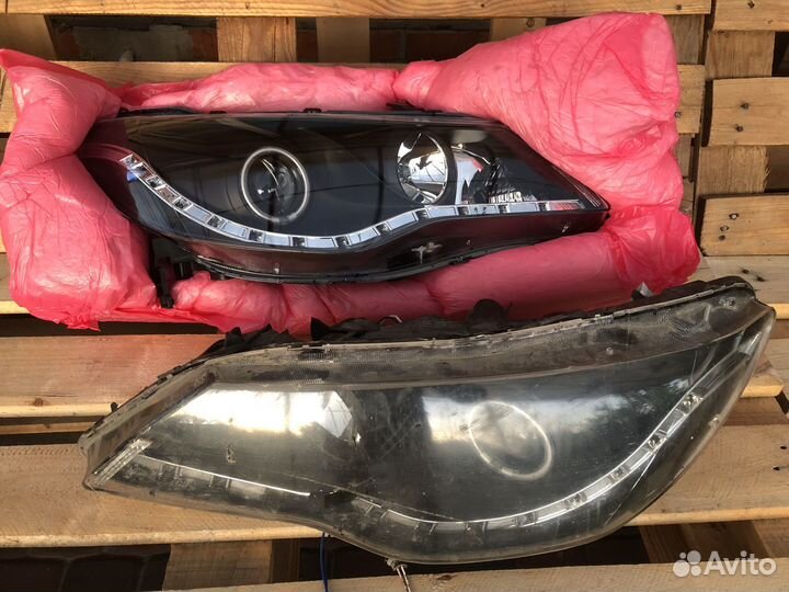 Фары на honda civic 4D