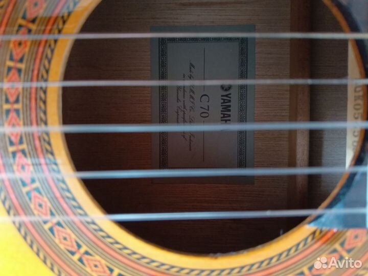Классическая гитара yamaha c70