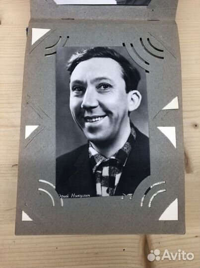 Альбом открыток звёзд кино 60-ых годов СССР 80штук