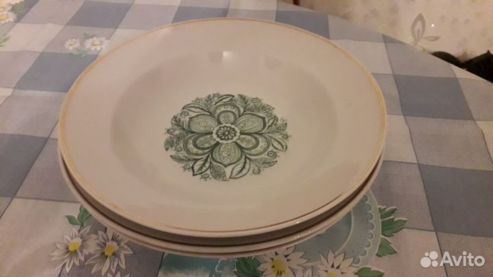 Суповые тарелки СССР