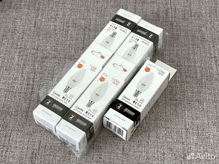 Светодиодная лампа Gauss Candle 10 Вт E14 3000K