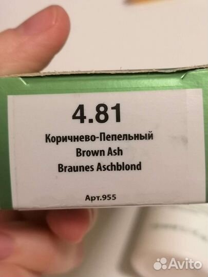 Краска и оксид для волос estel