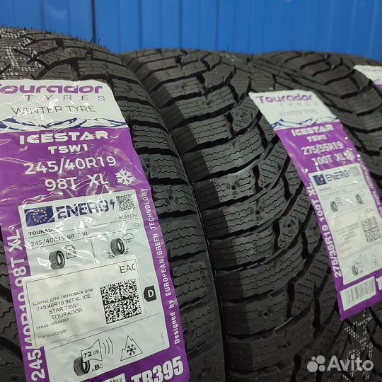 Tourador Ice Star TSW1 245/40 R19 и 275/35 R19