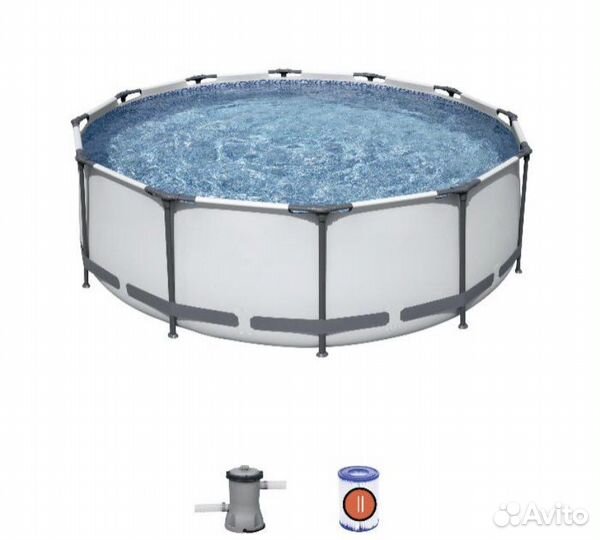 Каркасный бассейн Bestway 366х100 см, 56260