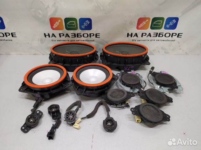 Комплект динамиков Toyota Land Cruiser 200 1UR-FE
