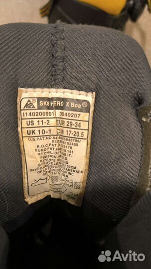 Роликовые коньки детские k2, защита К2, шлем