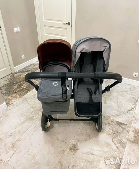 Коляска для двойни bugaboo donkey 2