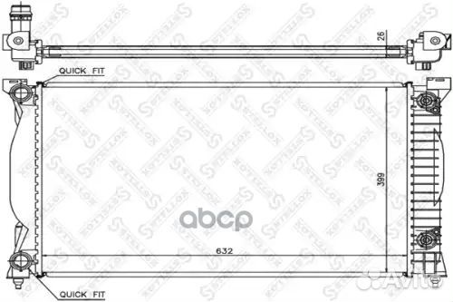 Радиатор 1025178SX Stellox