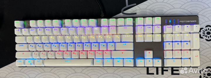 Механическая клавиатура motospeed ck104