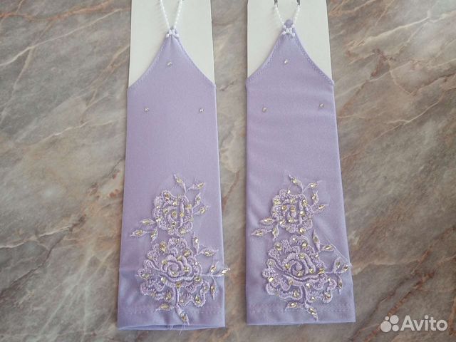 Перчатки детские нарядные новые