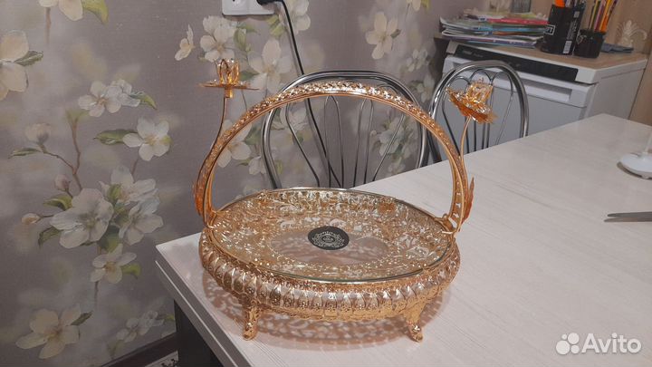 Поднос металлический