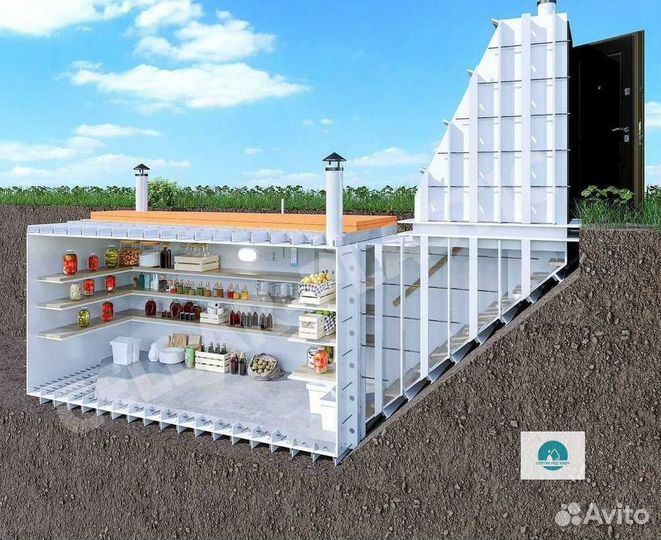 Пластиковый погреб