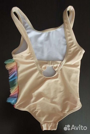 Купальник для девочки, слитный, на 2-3 года