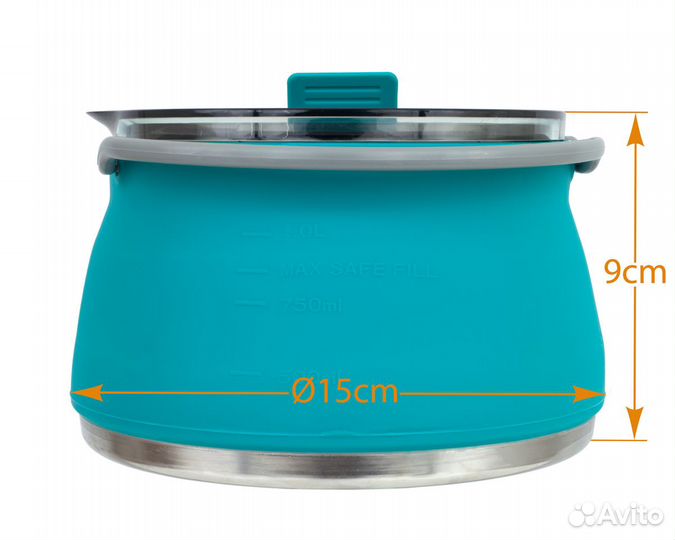 Походный легкий чайник