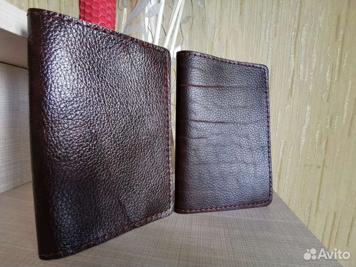 Обложка на паспорт из натуральной кожи