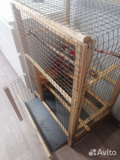 Клетка для попугая самодельная