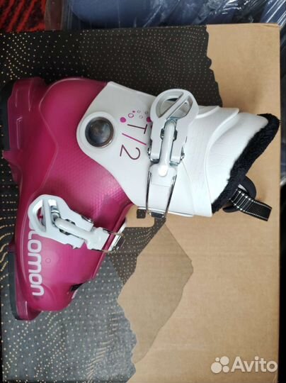 Горнолыжные ботинки salomon детские 20см